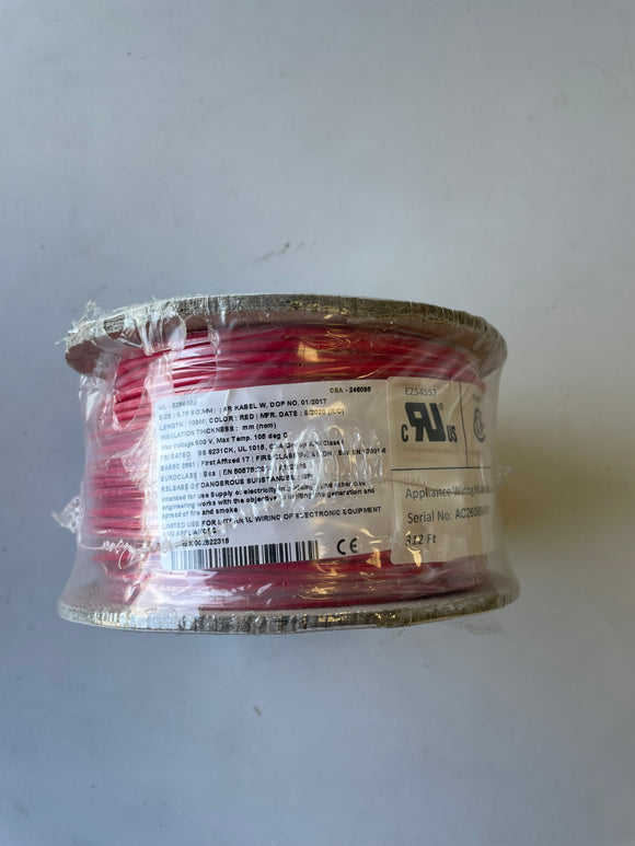 Tri-rated Red Cable 0.75mm (100m roll)