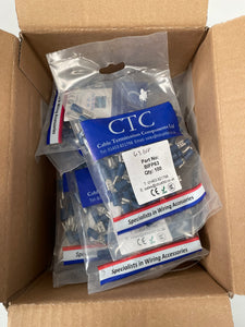 CTC K22FEM Push On Semi - Insulated Terminals Bundle (100packs)