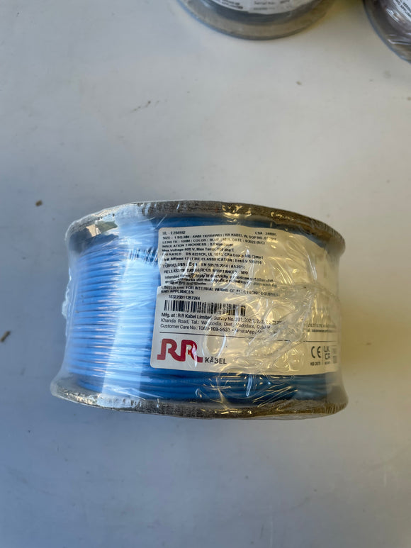Tri-rated Blue Cable 1mm (100m roll)