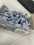 Cable Fixing Clips Click Accessories 4.0mm Grey (6x13) 500pcs