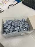 Cable Fixing Clips Click Accessories 6mm Grey (7x14) 100pcs