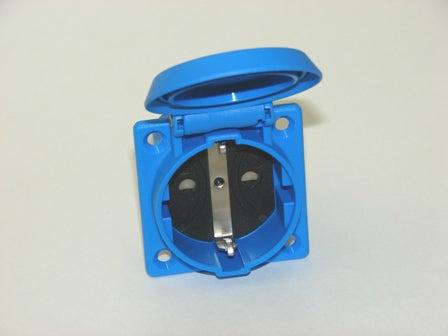 Schuko Thermoplastic Socket Outlet  1662050 (BLUE)