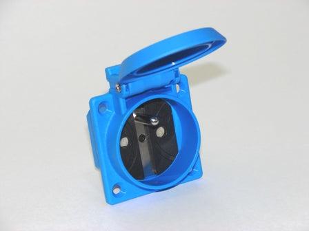 Schuko Hightech Thermoplastic Socket Outlet  1662052 (BLUE)