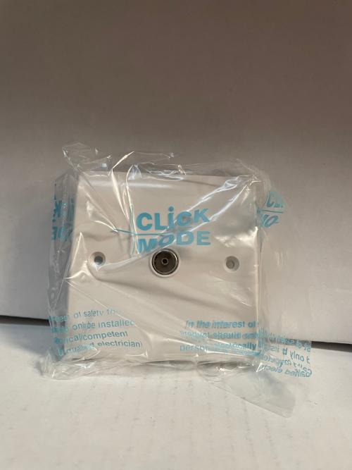 CMA065 Click Coaxial Socket Single Outlet