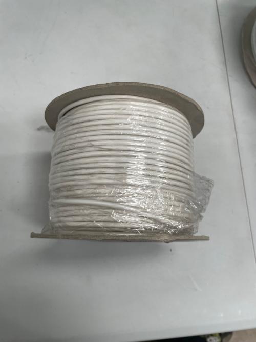 4 Core Alarm White Cable (100m Roll)