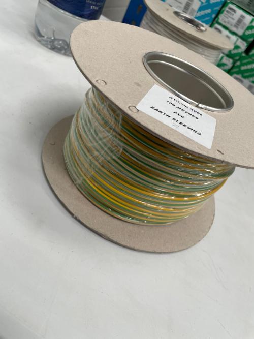 3mm Earth Sleeving Reel (100m Roll)