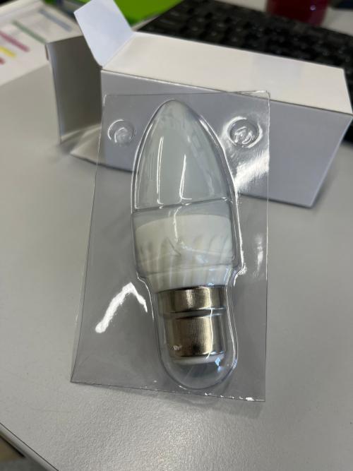 LED Bulb Cool White 230V B22 Bayonet (Pack of 10)